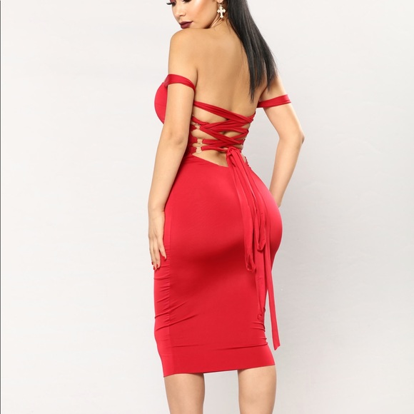 framed lace up dress fashion nova